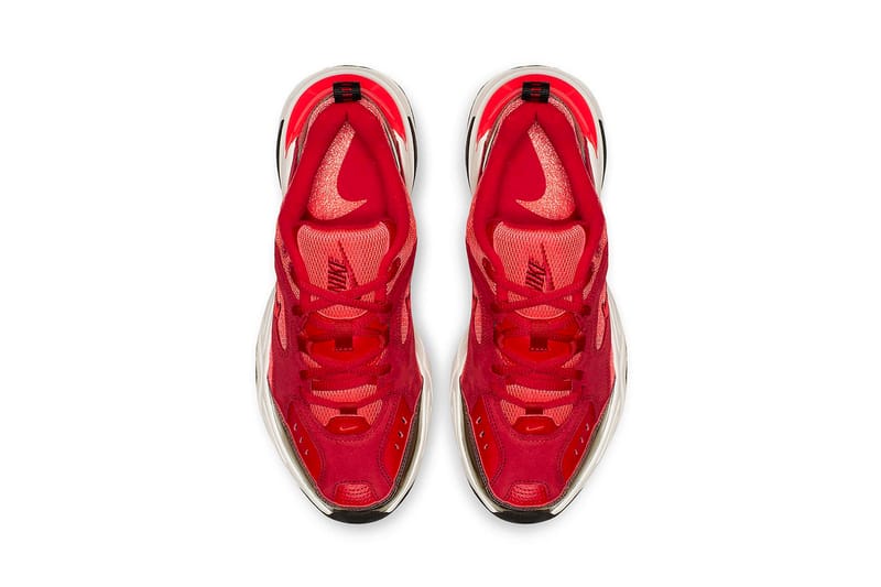 nike m2k tekno mesh red