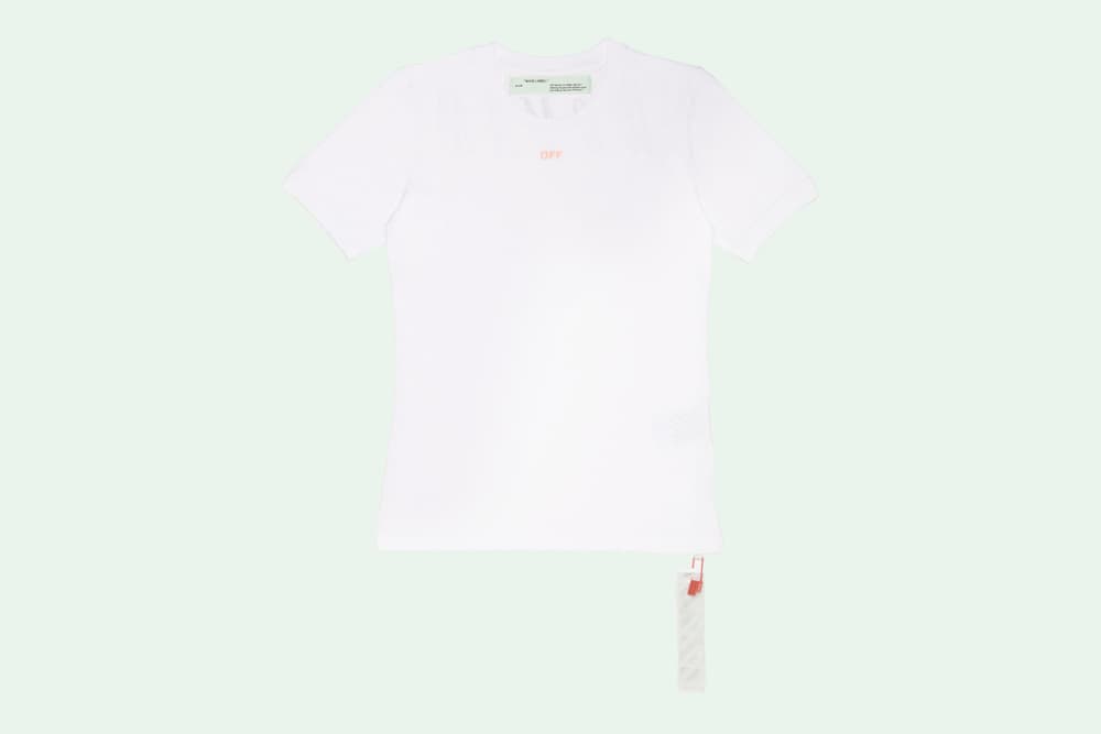 Off-White Virgil Abloh Selfridges Collaboration Industrial Belt Binder Clip Bag Pink Denim Jacket Sweater Hoodie