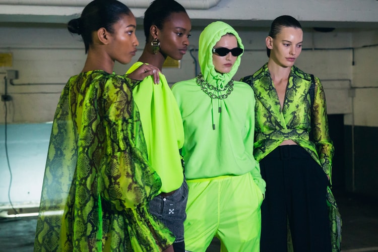 EXCLUSIVE: A Closer Look At Off White™'s Star-Studded SS19 "Track & Field" Show