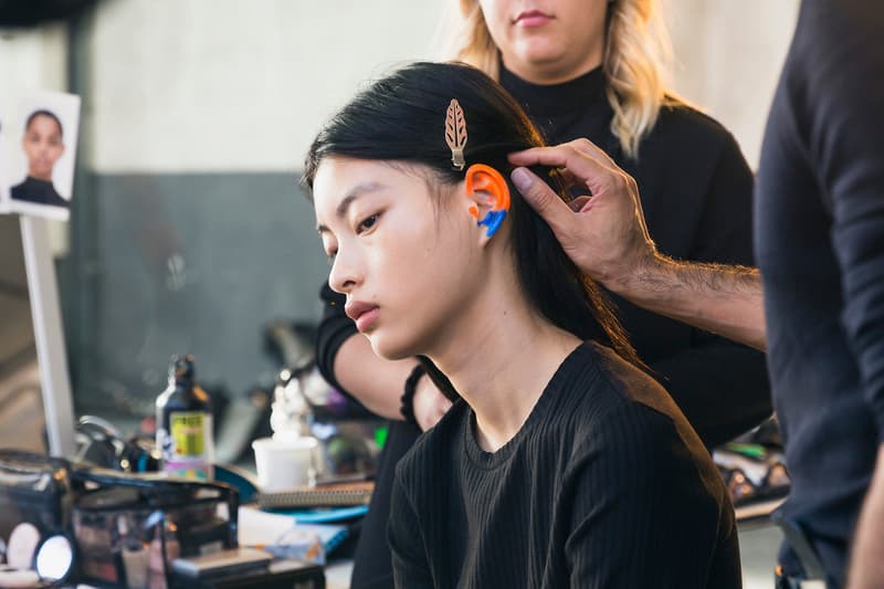 Off-White Virgil Abloh Spring Summer 2019 Paris Fashion Week Show Backstage Top Black