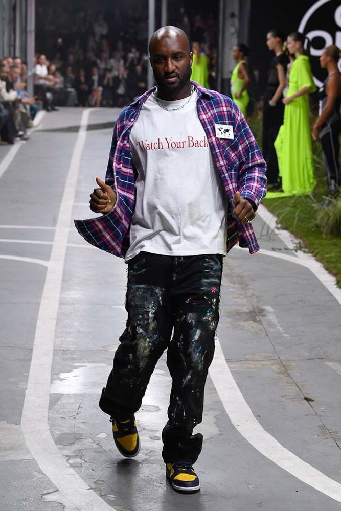 Off-White Virgil Abloh SS19 Runway Show Paris Fashion Week Track and Field Virgil Abloh