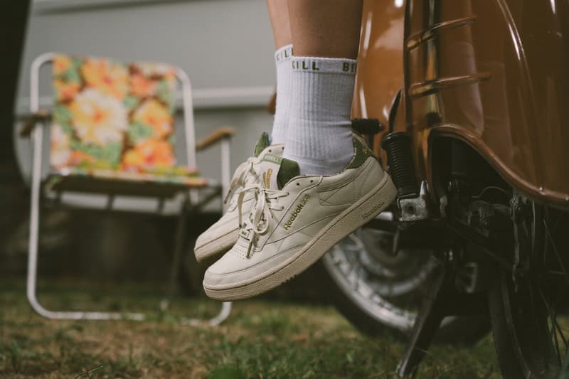 Overkill Reebok Classic Berlin 1985 Capsule Collection Sneaker Green White Shoe Apparel Campaign Lookbook Editorial