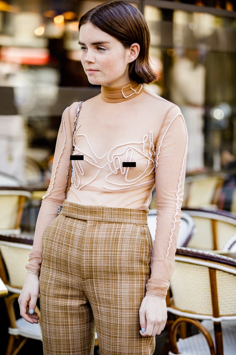 paris fashion week ss19 spring summer 2019 street style streetsnaps louis vuitton alexander wang chanel celine off white