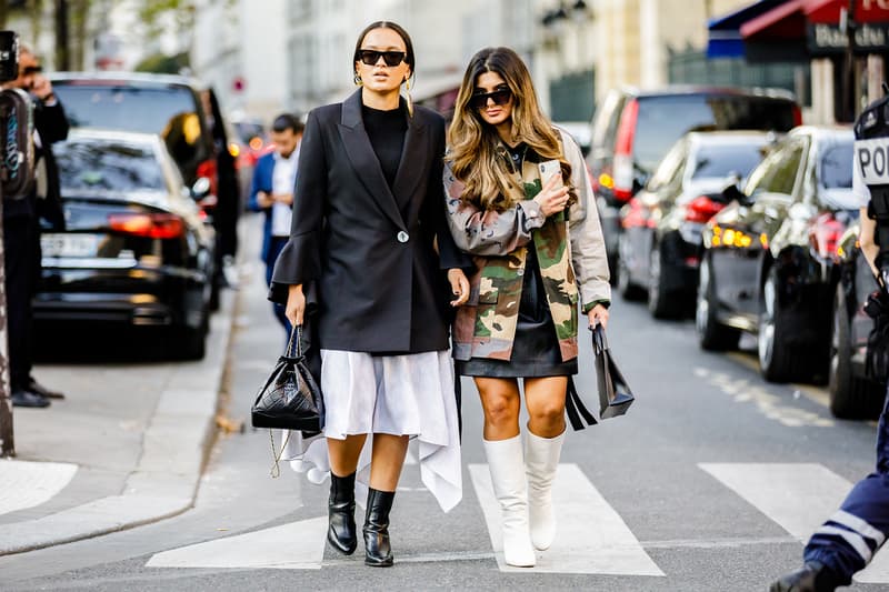 paris fashion week ss19 spring summer 2019 street style streetsnaps louis vuitton alexander wang chanel celine off white