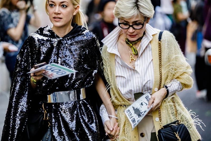 paris fashion week ss19 spring summer 2019 street style streetsnaps louis vuitton alexander wang chanel celine off white