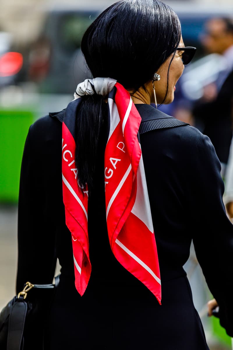 paris fashion week ss19 spring summer 2019 street style streetsnaps louis vuitton alexander wang chanel celine off white