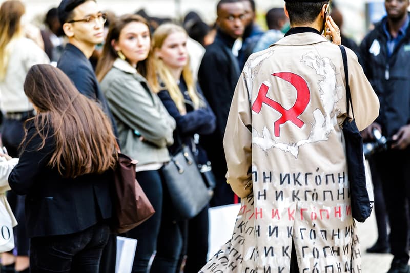 paris fashion week ss19 spring summer 2019 street style streetsnaps louis vuitton alexander wang chanel celine off white