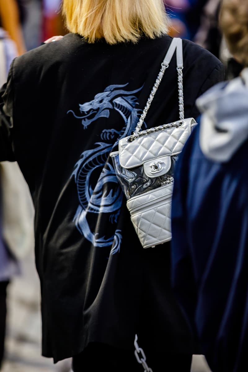 paris fashion week ss19 spring summer 2019 street style streetsnaps louis vuitton alexander wang chanel celine off white