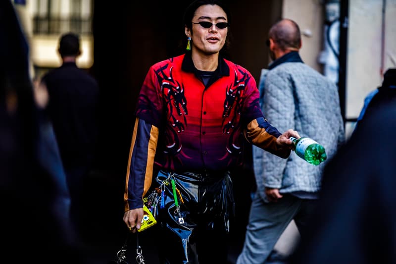 paris fashion week ss19 spring summer 2019 street style streetsnaps louis vuitton alexander wang chanel celine off white