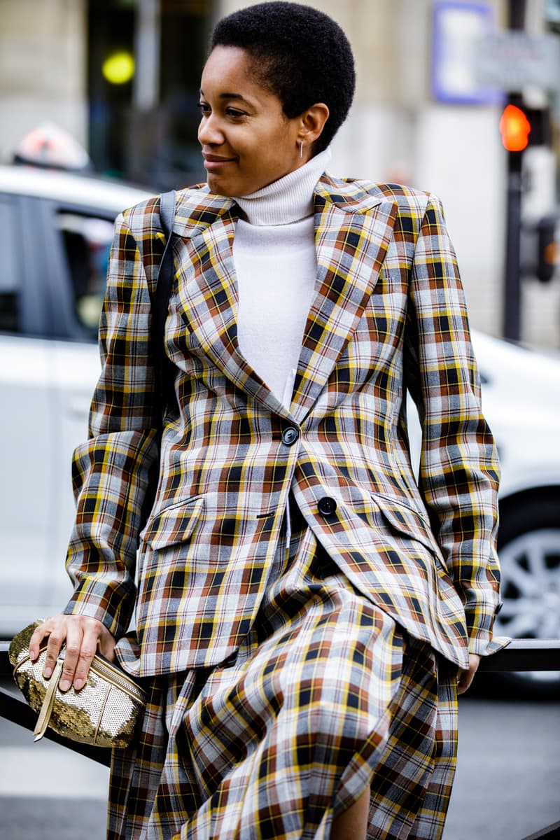 paris fashion week ss19 spring summer 2019 street style streetsnaps louis vuitton alexander wang chanel celine off white