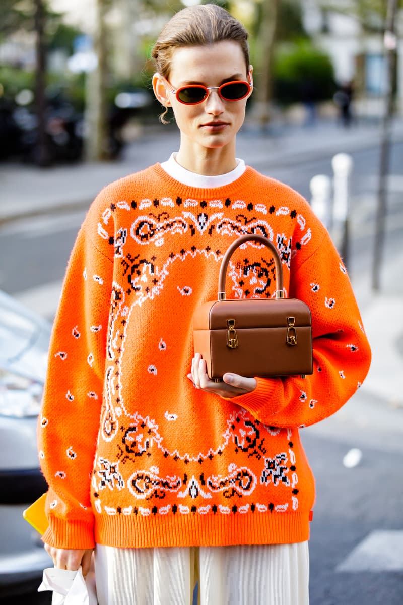 paris fashion week ss19 spring summer 2019 street style streetsnaps louis vuitton alexander wang chanel celine off white