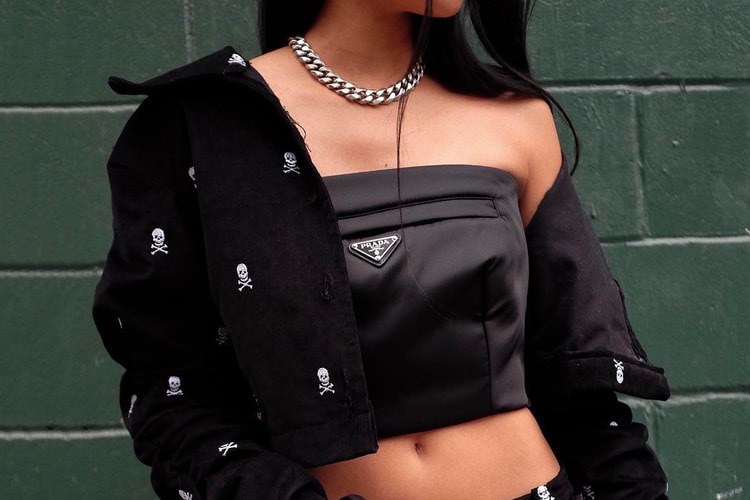 Prada's Black Bustier Top Will Make You Feel Like a Street Style Star