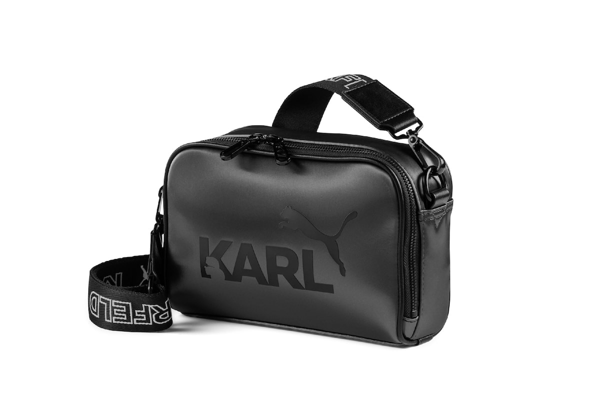 Karl Lagerfeld x PUMA Capsule Collection Apparel Sneaker PUMA Suede Bags Logo Accessory