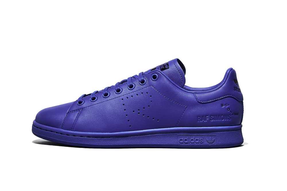 Raf Simons adidas Fall Winter 2018 Stan Smith Ozweego Colorways Sneaker Pink Yellow Grey Green