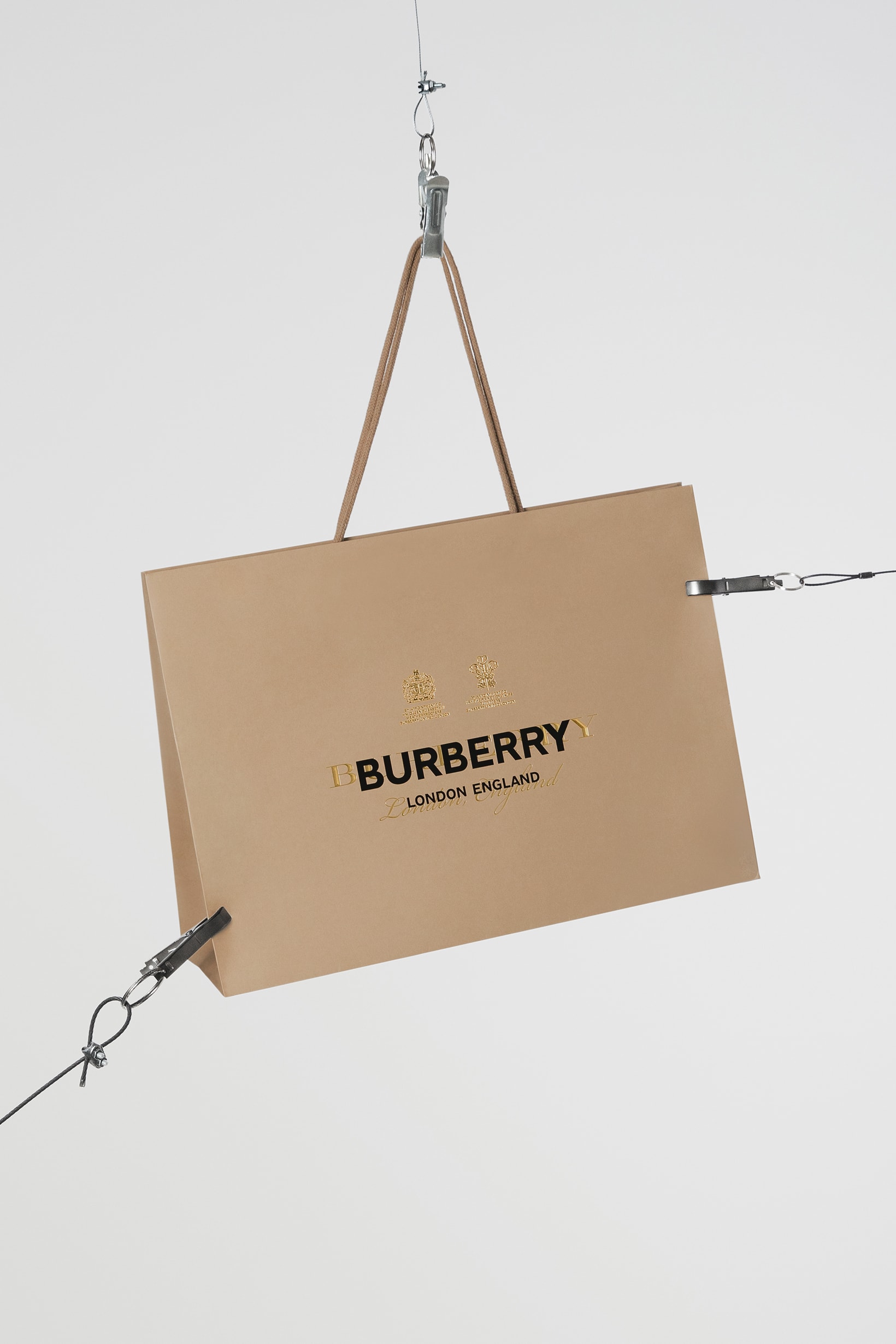 Burberry Paper Bag London