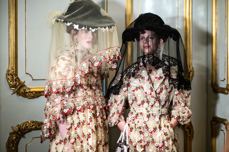 Go Backstage at Simone Rocha's SS19 show at London Fashion Week
