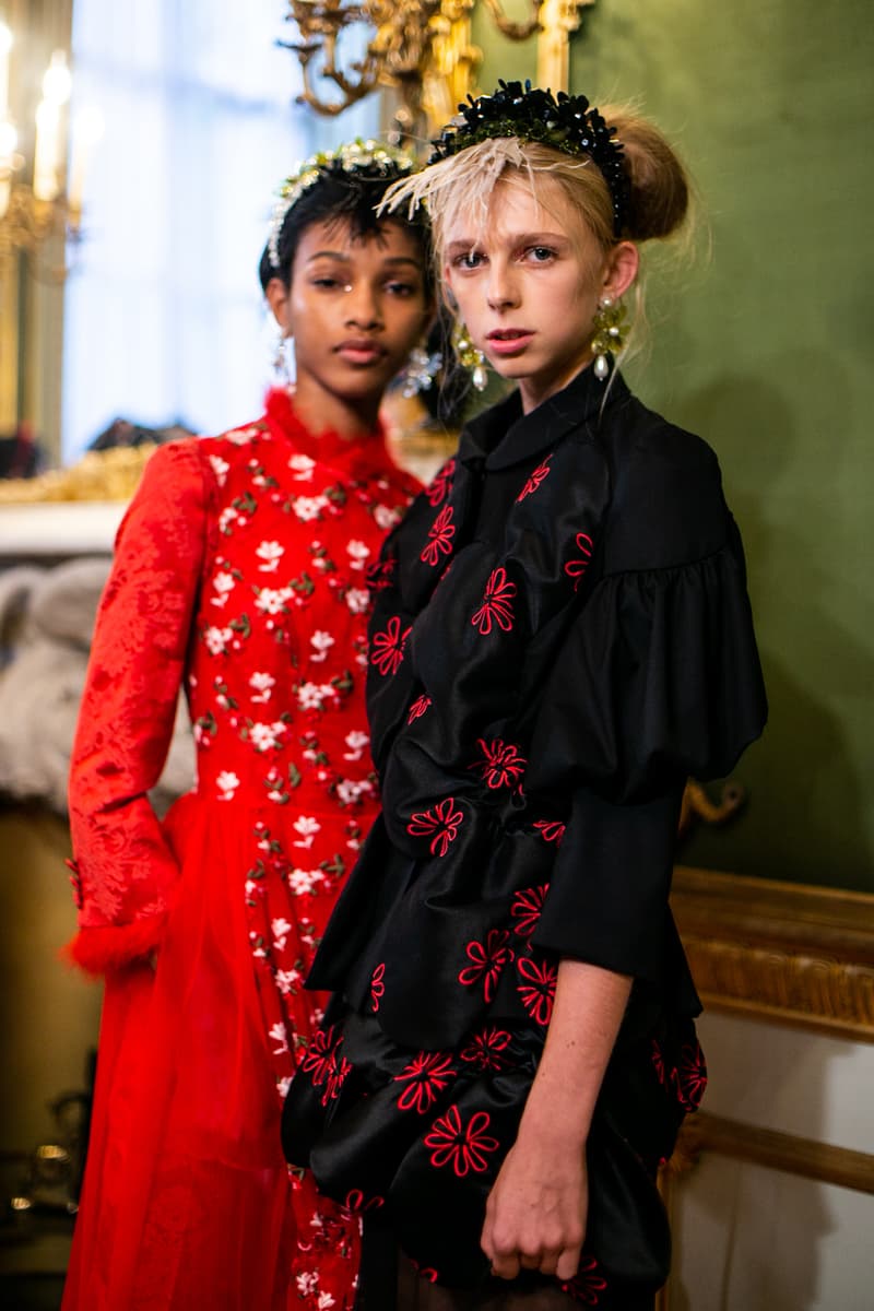 Simone Rocha Spring Summer 2019 London Fashion Week Backstage