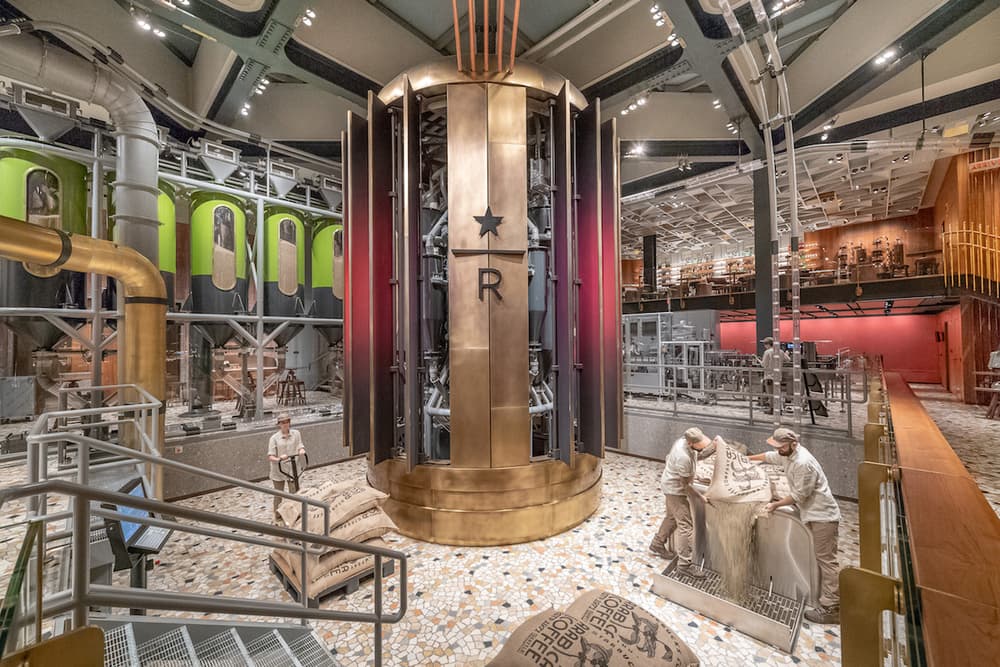 Starbucks Reserve Roastery Milan Italy Coffee