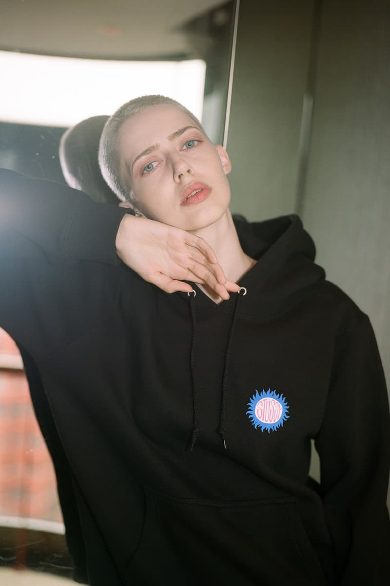 Stussy Fall Winter 2018 HBX Editorial Sol Hood Black