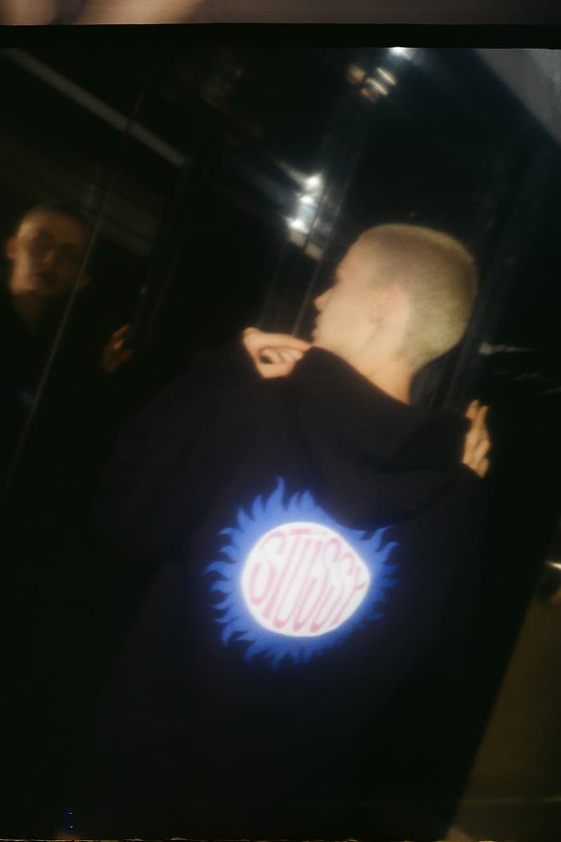 Stussy Fall Winter 2018 HBX Editorial Sol Hood Black