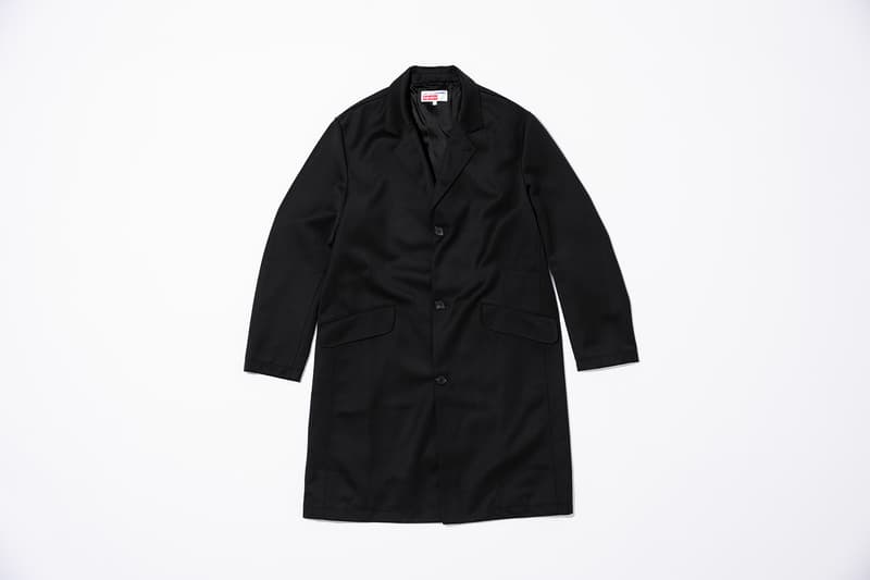 COMME des GARÇONS SHIRT x Supreme Collaboration four-pocket zip-up bomber jacket