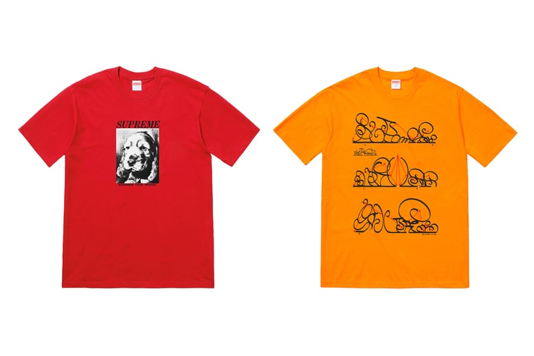 Supreme's New Fall 2018 Tees Are Dropping Soon