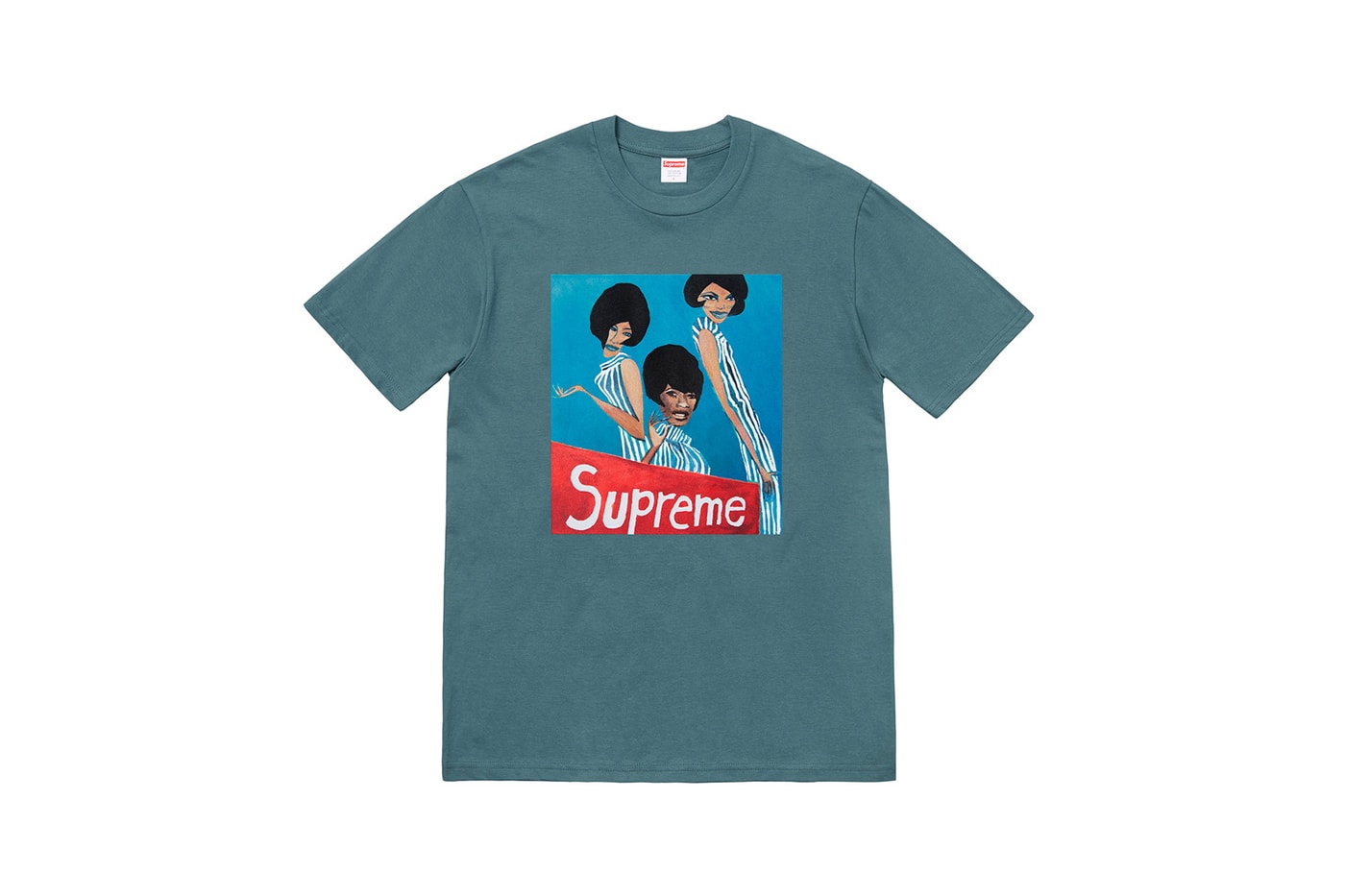 Supreme Fall 2018 Tabboo! T-Shirt Tees Teal
