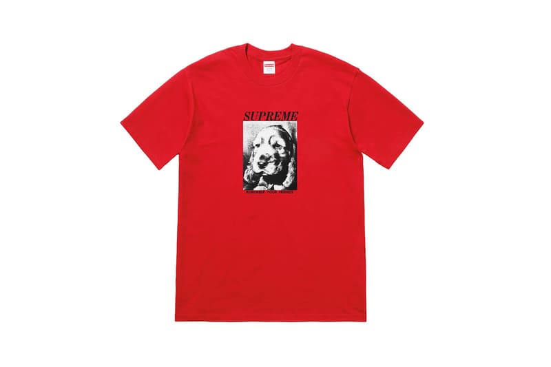 Supreme Fall 2018 Tabboo! T-Shirt Tees Red