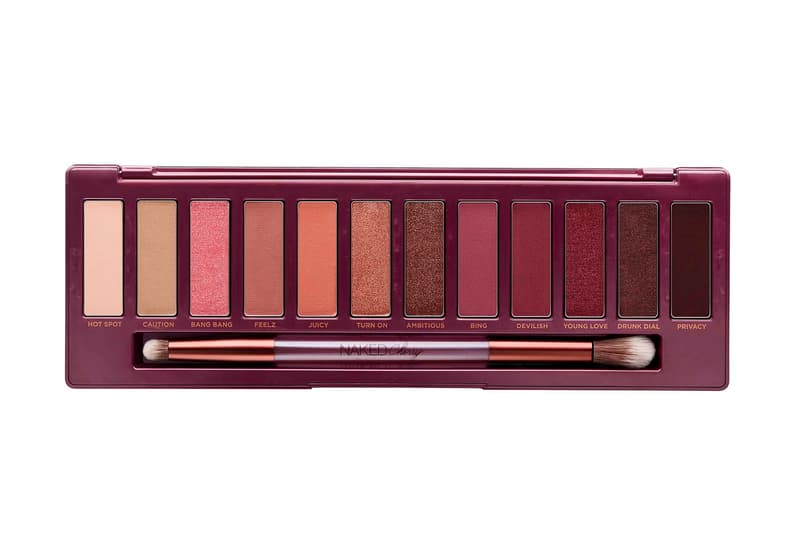 Urban Decay Naked Cherry Eyeshadow Palette Shades Brush