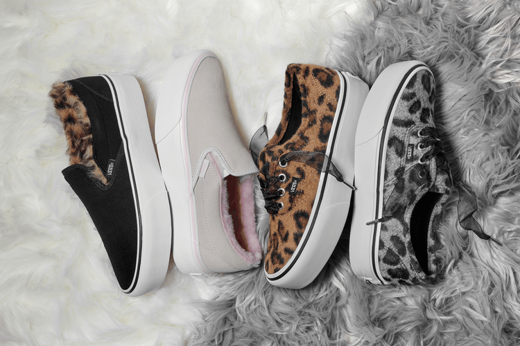 Vans Debuts Its "Fuzzy Leopard" Pack for the Fall