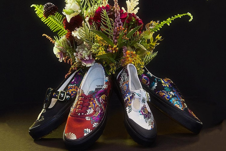 Opening Ceremony Teams up With Vans for a Range of Floral Sneakers