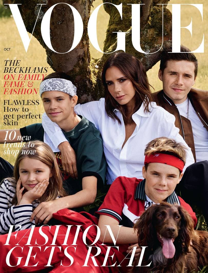 Victoria Beckham British Vogue Cover Magazine Video Short Film Spice Girls Posh