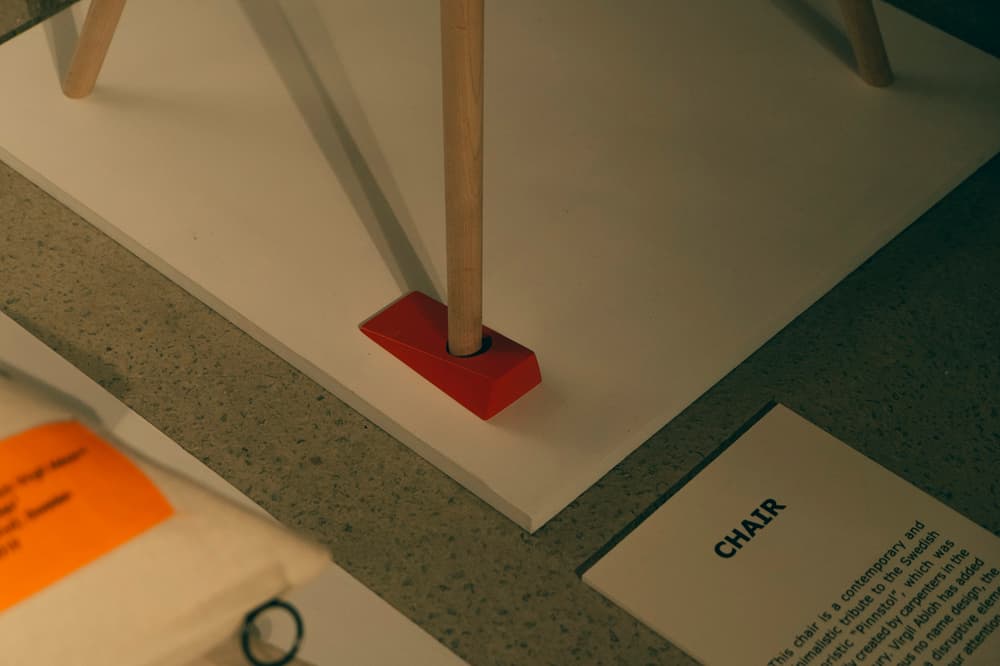 Virgil Abloh x IKEA Still Loading MARKERAD Paris Pop-Up Chair