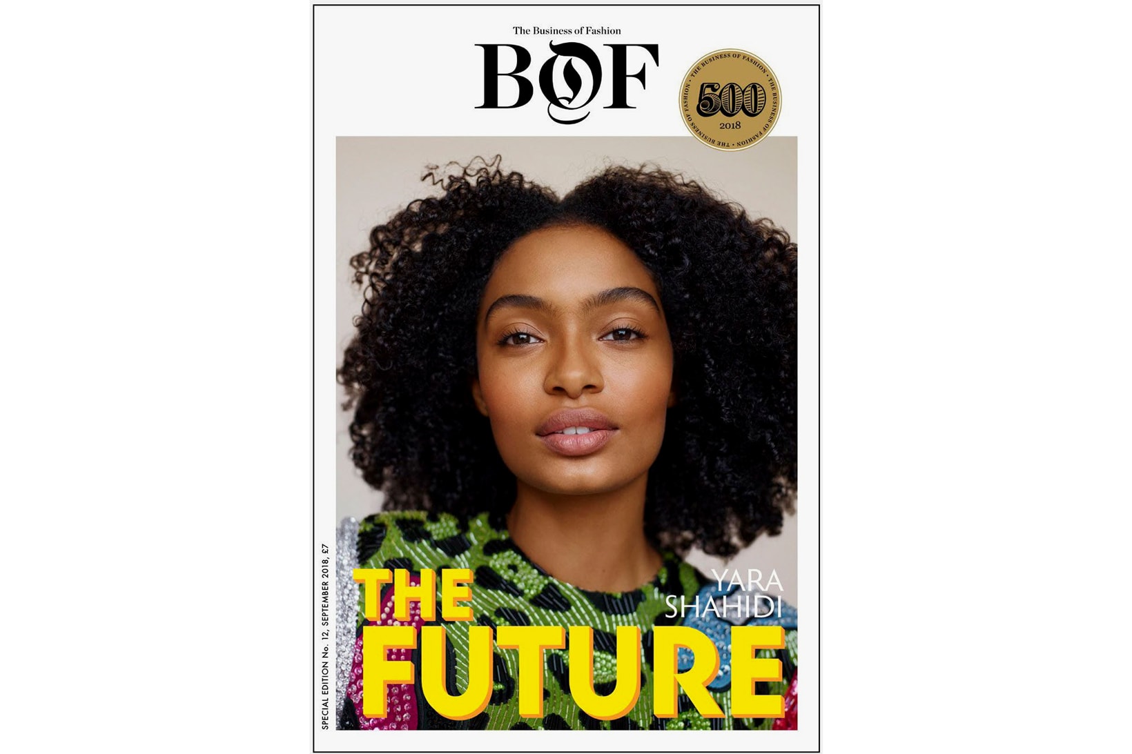 Yara Shahidi Business of Fashion BOF500 Cover