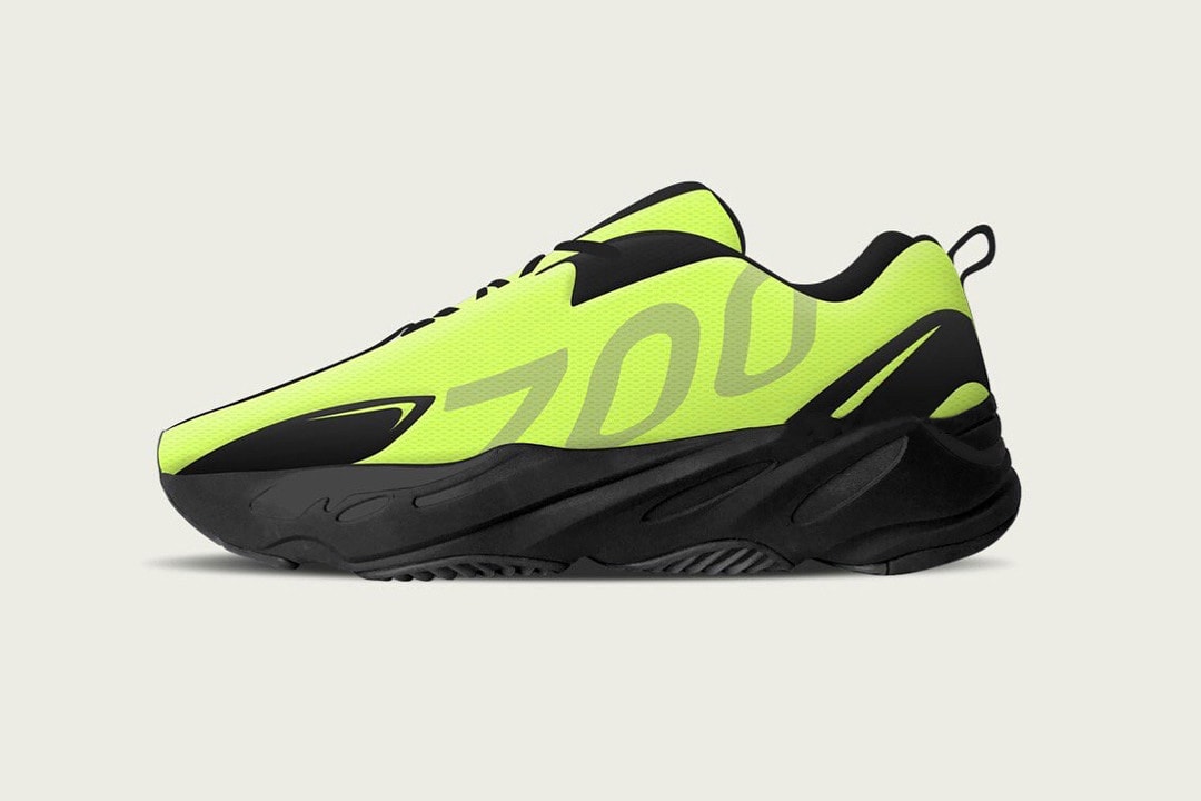 Kanye West YEEZY BOOST 700 VX Sample Neon Green Sneaker Shoe