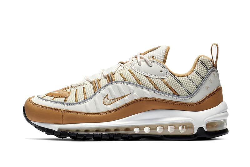 Nike Air Max 98 Phantom Women's Exclusive Sneaker White Brown 