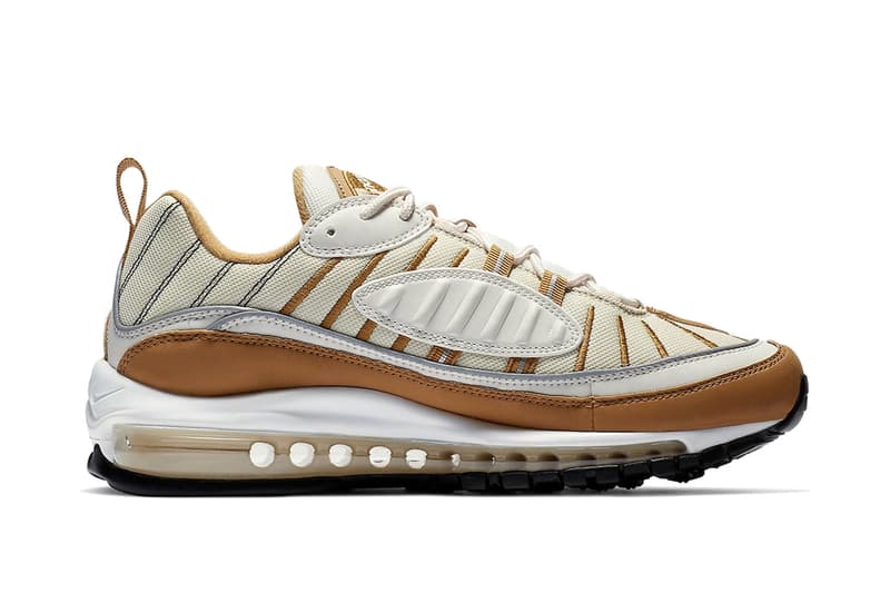 Nike Air Max 98 Phantom Women's Exclusive Sneaker White Brown 