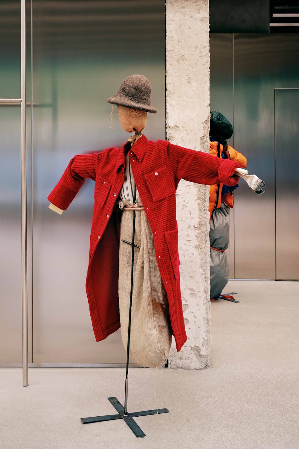 Acne Studios Fall Winter 2018 Outerwear Collection Lookbook Jacket Red