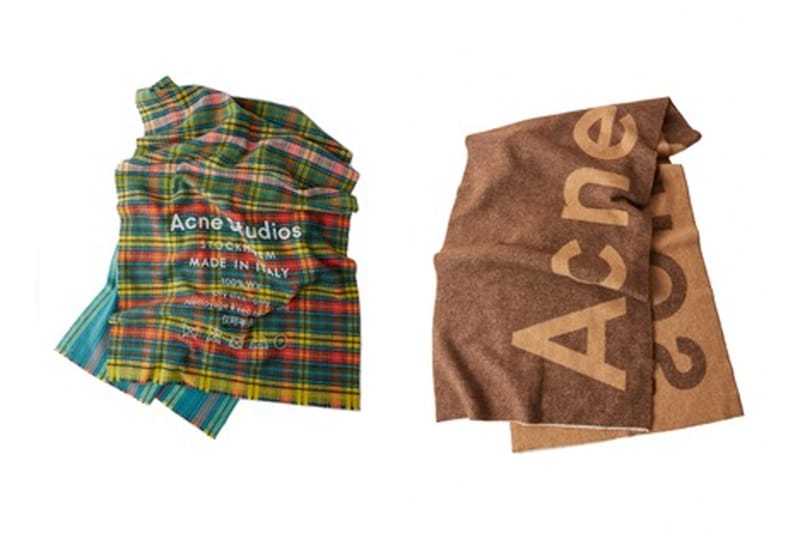 Acne Studios' New Scarves Are Cozy for Fall