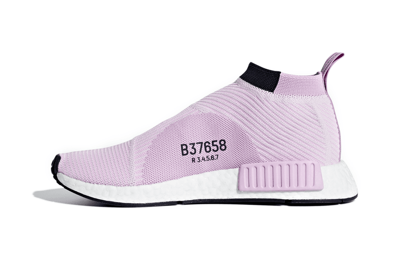 adidas Originals CS1 PK City Sock Primeknit Pale Pink