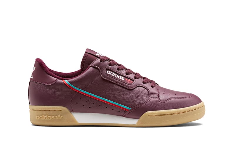 adidas Originals Continental 80 Maroon