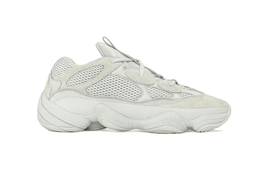 adidas YEEZY 500 "Salt" Official Release Date Sneaker Shoe Grey Iteration Shoe Kanye West 