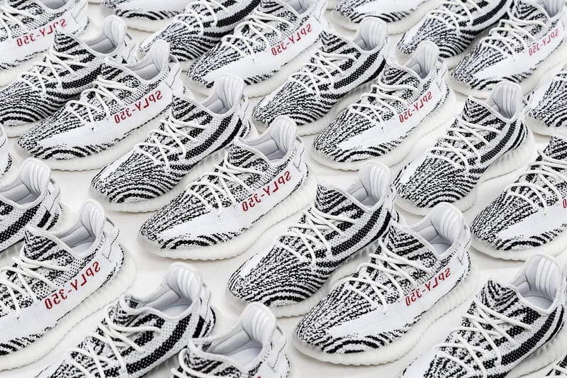 adidas yeezy zebra 2018