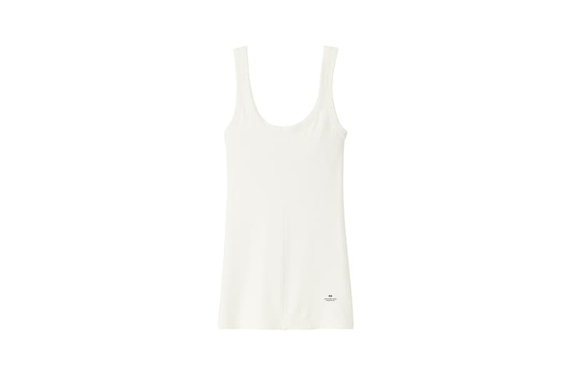 Alexander Wang x Uniqlo Heattech Collection Tank Top Cream