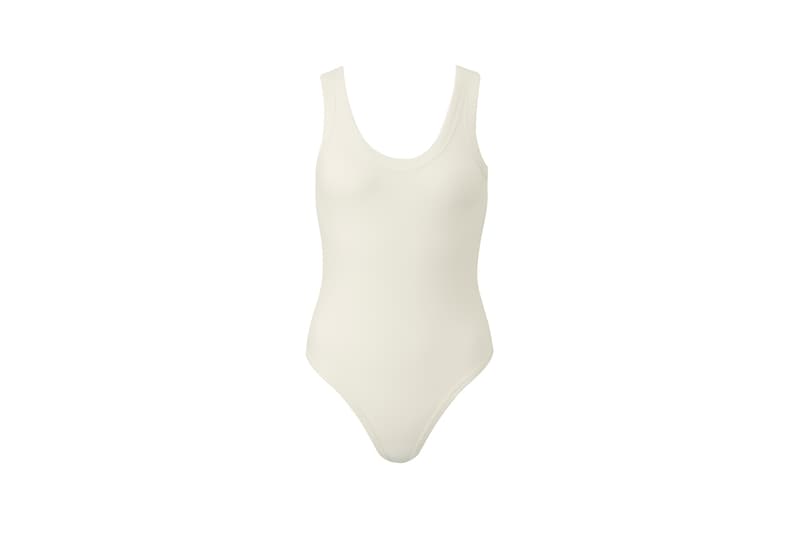 Alexander Wang x Uniqlo Heattech Collection Bodysuit Cream