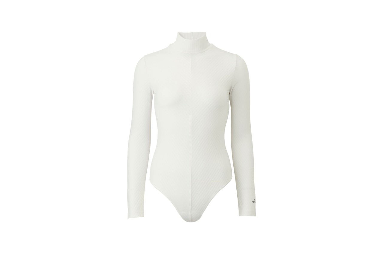 Alexander Wang x Uniqlo Heattech Collection Long Sleeve Turtleneck Bodysuit Cream