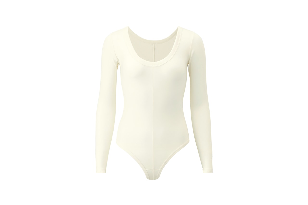 Alexander Wang x Uniqlo Heattech Collection Long Sleeve Bodysuit Cream