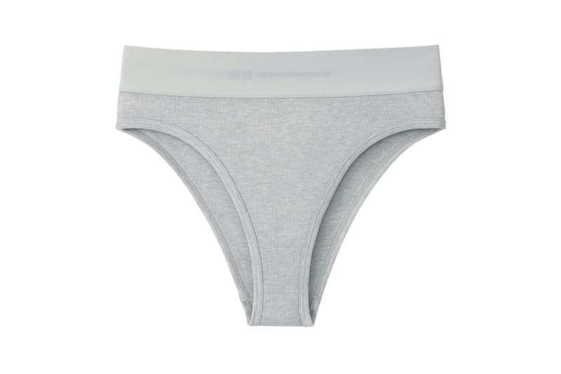 Alexander Wang x Uniqlo Heattech Collection Underwear Grey