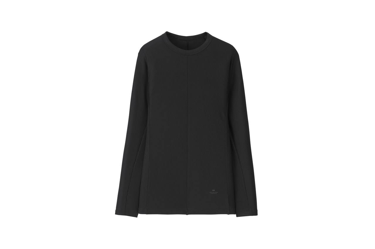 Alexander Wang x Uniqlo Heattech Collection Long Sleeve Shirt Black