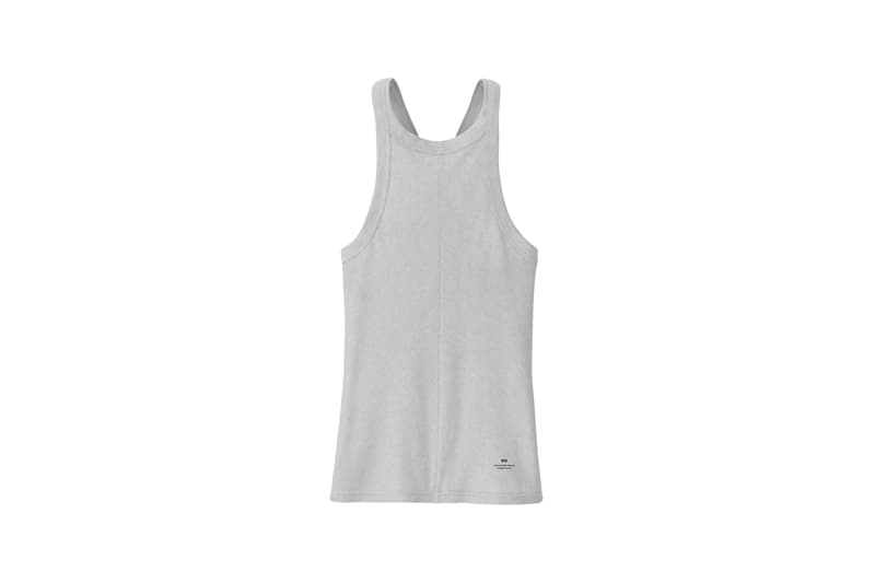 Alexander Wang x Uniqlo Heattech Collection Short Sleeve Top Grey